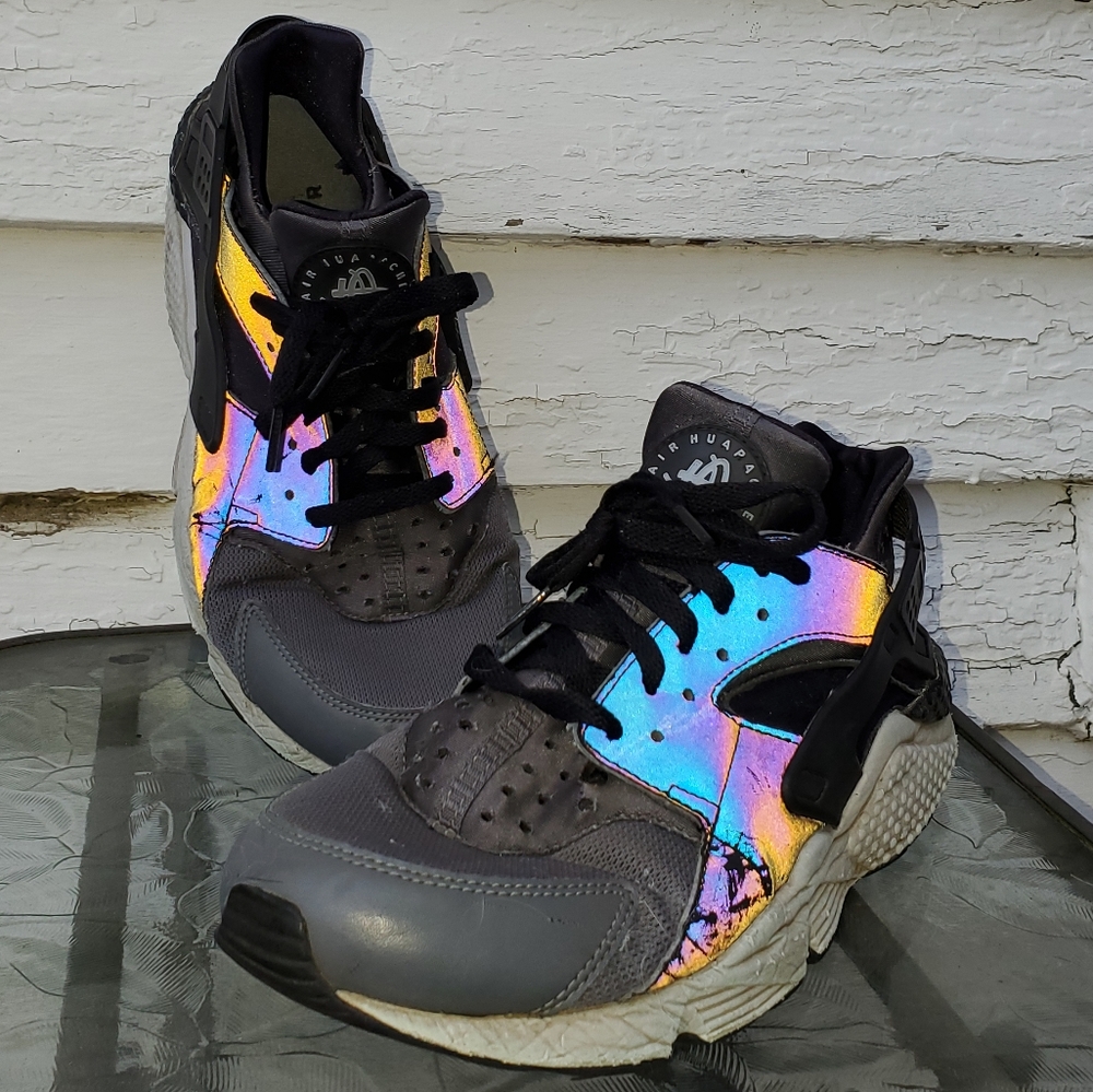 Nike Air Huarache Premium 3M Iridescent Black